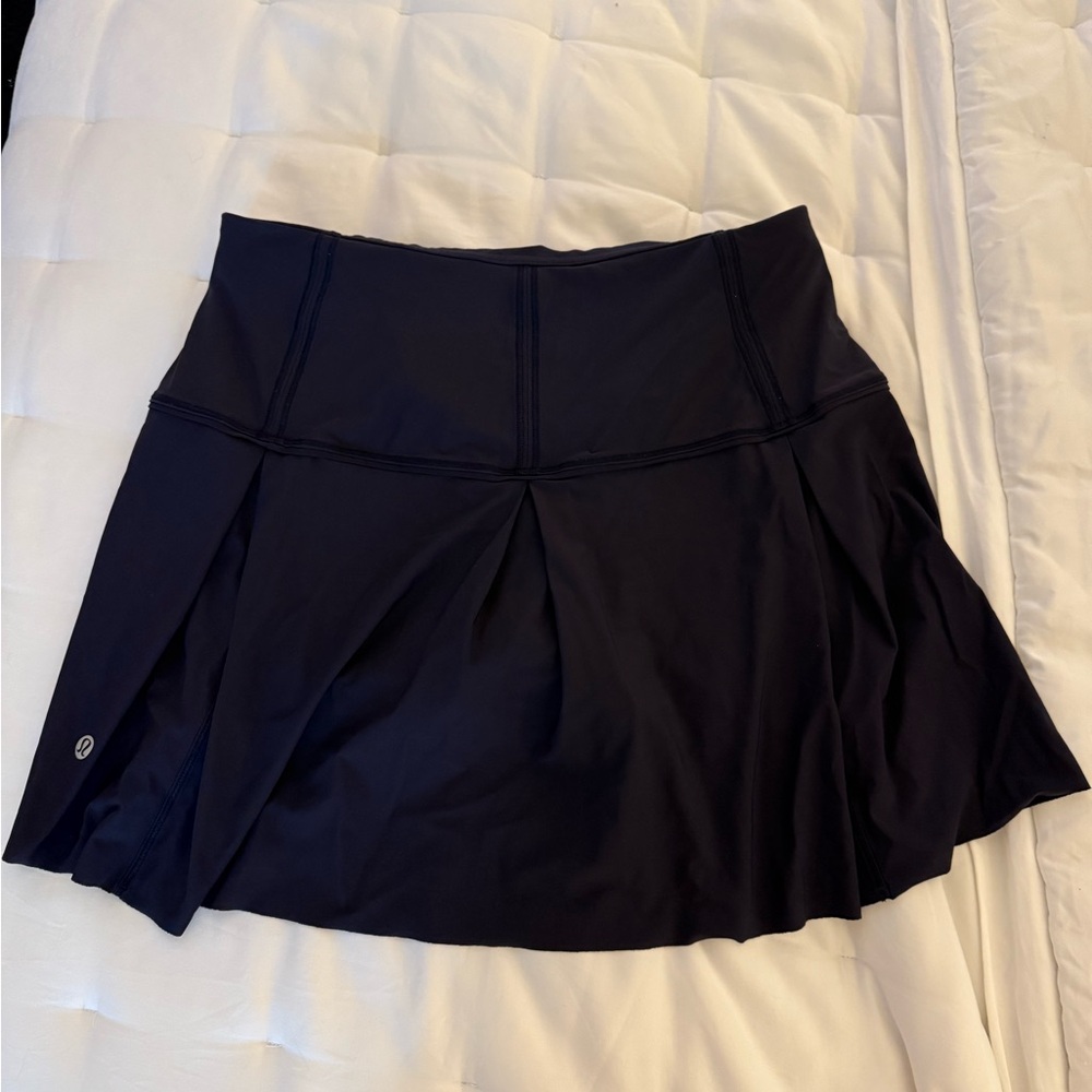 Lululemon Athletica Black Skater Mini Skirt